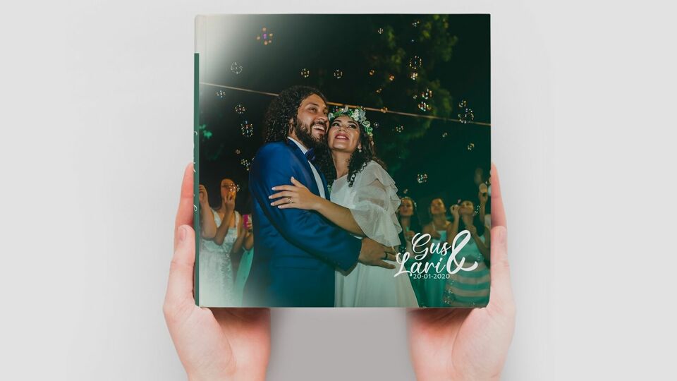 Diagramación | Gus & Lari - Boda - Diseño de Fotolibro